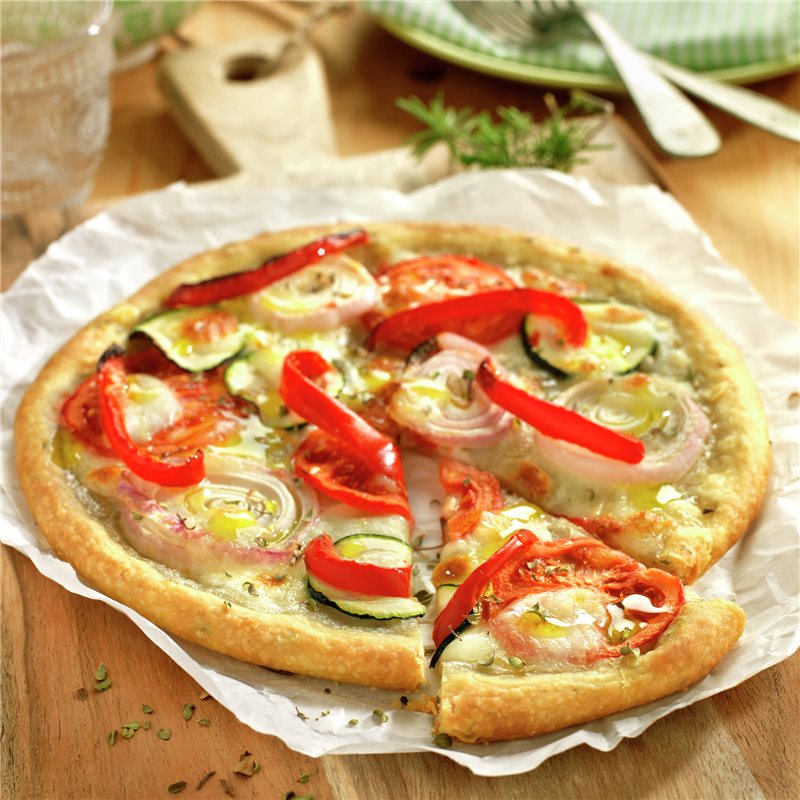 Imagen de Pizza Vegana de Espinacas